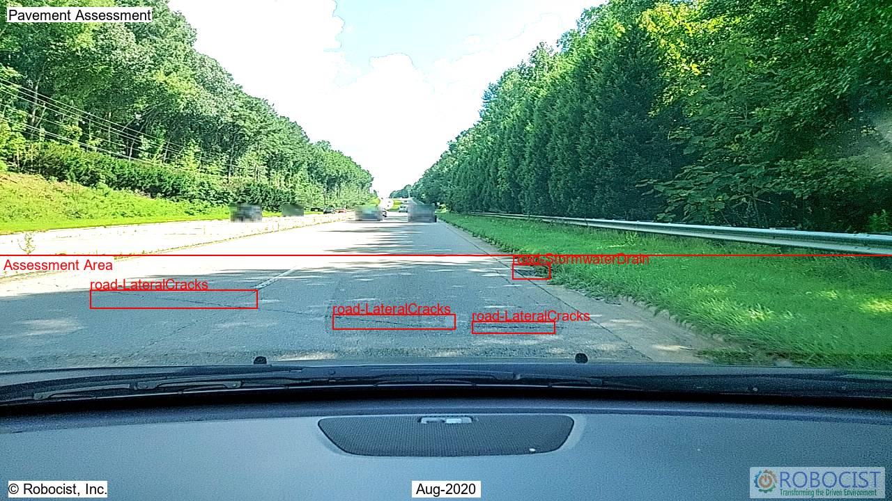 Road Triage Lateral Cracks Identification